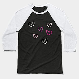 Hearts Baseball T-Shirt